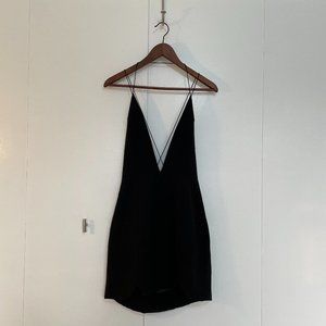 Nasty Gal Strappy Little Black Dress - M